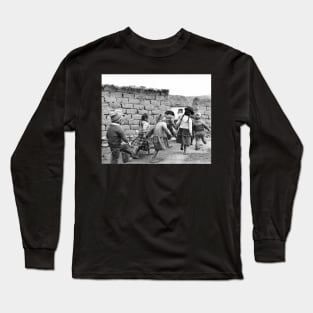 Vintage Children at Peru Long Sleeve T-Shirt